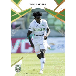 2024/25 Sportzoo Chance Liga 1. série #165 David Moses Gold Glitter 23/25