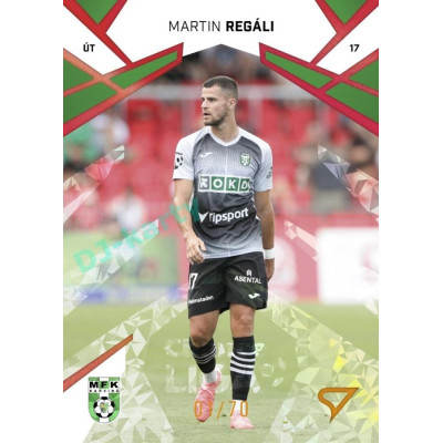 2024/25 Sportzoo Chance Liga 1. série #167 Martin Regáli Copper Diamond xx/70