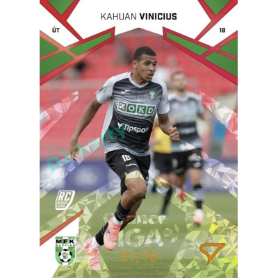 2024/25 Sportzoo Chance Liga 1. série #168 Kahuan Vinicius Copper Diamond xx/70