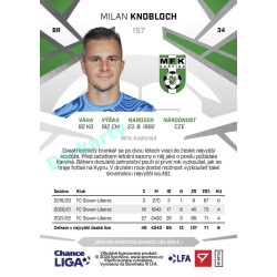 2024/25 Sportzoo Chance Liga 1. série #157 Milan Knobloch