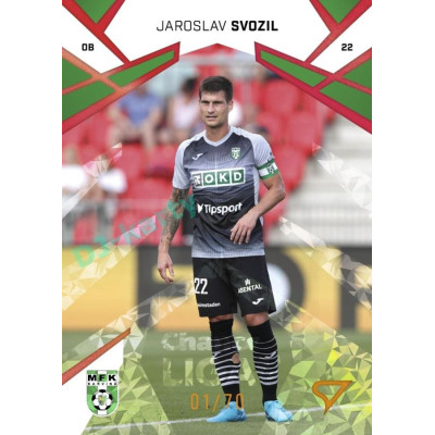 2024/25 Sportzoo Chance Liga 1. série #161 Jaroslav Svozil Copper Diamond xx/70