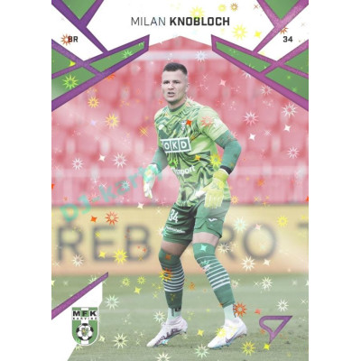 2024/25 Sportzoo Chance Liga 1. série #157 Milan Knobloch Cosmic Pink