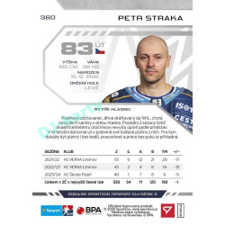 2024/25 Sportzoo ELH 2. serie #360 Petr Straka