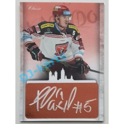 2017 OFS Mountfield Cup Karel Plášil #28 3/5 Signature Silver