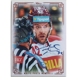 2021/22 OFS The Final Series Michal Barinka #MPM-006 07/15 Magic Photo Moments Signature