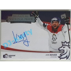 2021 MK reprezentace Jan Kovář #NPS-JK 36/44 National Pride Signatures