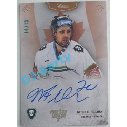 2021/22 OFS The Final Series Mitchell Fillman #FL-MFI 14/15 Bonus Signature Foreign Legion