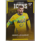2021/22 Sportzoo Fortuna Liga 2. série #LI-AL Admir Ljevaković LEAGUE ICONS BOOKLET 13/20
