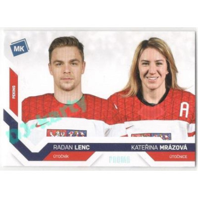 2021/22 MK reprezentace #092 R. Lenc / K. Mrázová ZOH PROMO