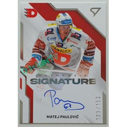 2022/23 Sportzoo ELH 2. série #AS1-MP Matej Paulovič Signature level 1 xxx/150