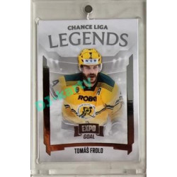 2023/24 Goal cards Chance Liga 1. série #LL-FRT Tomáš Frolo Legends Expo 1of6