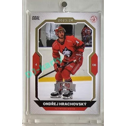 2023/24 Goal cards Chance Liga 2. série #314 Ondřej Hrachovský Expo Silver 1of7