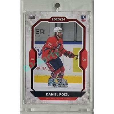 2023/24 Goal cards Chance Liga 2. série #236 Daniel Poizl Red Expo 1of1