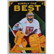 2023 Legendary Cards Simply the Best #07 Roman Čechmánek