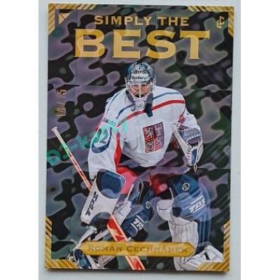 2023 Legendary Cards Simply the Best #27 Roman Čechmánek Magma 14/15