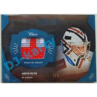 2020/21 OFS 2.série Martin Falter #RPS-MFA 1/6 Game Used Remnants Black Cut