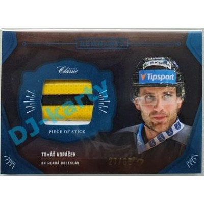 2020/21 OFS 2. série Tomáš Voráček #RPS-TVO 21/66 Game Used Remnants