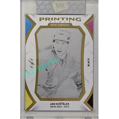 2023 MK The Gamers Extended #PP-JK Jan Košťálek BASE Printing Plates 2023 Black 1of1