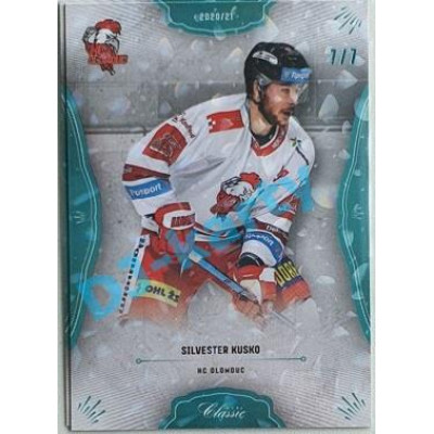 2020/21 OFS 2. série Silvester Kusko #333 7/7 Blue Aquadropp