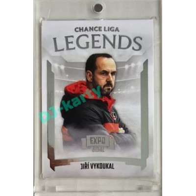 2023/24 Goal cards Chance Liga 1. série #LL-VYJ Jiří Vykoukal Legends Expo 1of6