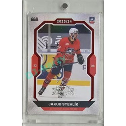 2023/24 Goal cards Chance Liga 2. série #237 Jakub Stehlík Red Expo 1of1