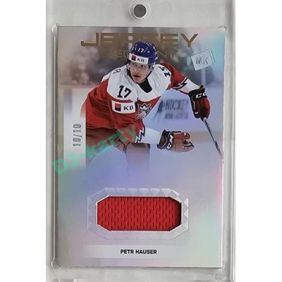 2023 MK reprezentace #JS-22 Petr Hauser U20 Jersey Segment RAINBOW 10/10