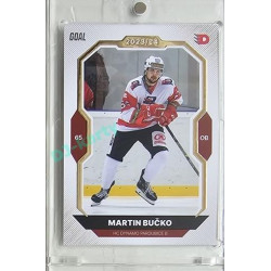 2023/24 Goal cards Chance Liga 1. série #173 Martin Bučko Gold 1of20