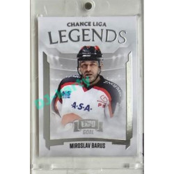 2023/24 Goal cards Chance Liga 1. série #LL-BAM Miroslav Barus Legends Expo 1of6