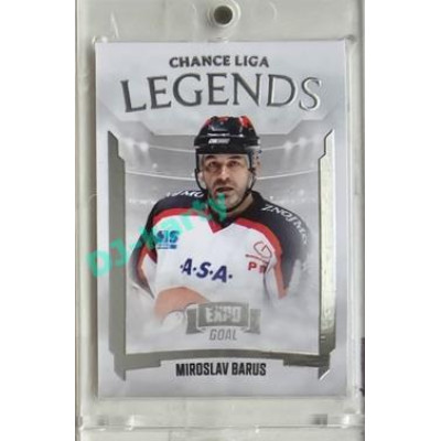 2023/24 Goal cards Chance Liga 1. série #LL-BAM Miroslav Barus Legends Expo 1of6