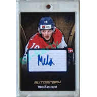 2023/24 LC Expectations Road to Prague #FSA-10 Matyáš Melenovský Future Stars Autograph Blue 4/5