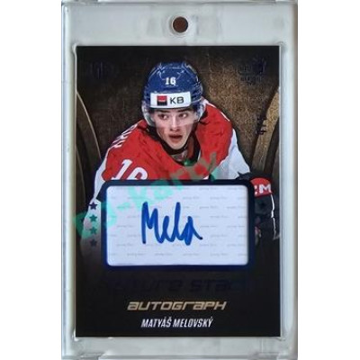 2023/24 LC Expectations Road to Prague #FSA-10 Matyáš Melenovský Future Stars Autograph Blue 4/5