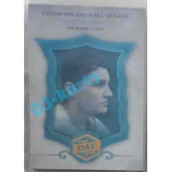 2020 OFS Síň slávy českého hokeje Richard Farda #SSCH-056 First Day of Issue Rainbow