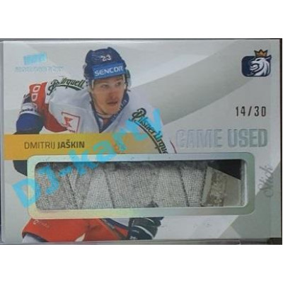 2020 MK reprezentace Dmitrij Jaškin #8 14/30 Game Used Memorabilia
