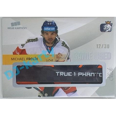 2020 MK reprezentace Michael Frolík #3 12/30 Game Used Memorabilia