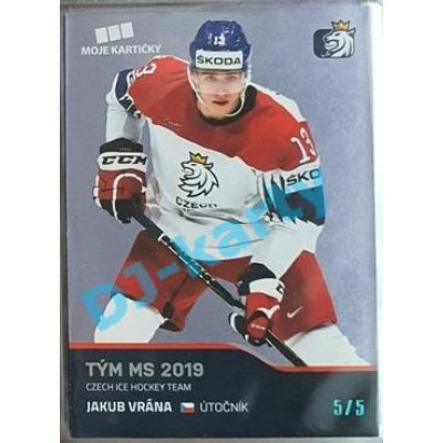 2020 MK reprezentace Jakub Vrána Tým MS 2019 #58 5/5 Blue