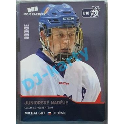 2020 MK reprezentace Michal Gut RC juniorské naděje #83 Blue Promo