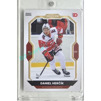 2023/24 Goal cards Chance Liga 1. série #176 Daniel Herčík Gold 1of20