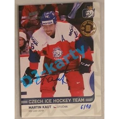 2020 MK reprezentace Martin Kaut #68 6/10 Buyback Czech Expo