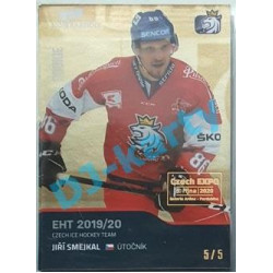 2020 MK reprezentace Jiří Smejkal #32 5/5 Gold Czech Expo