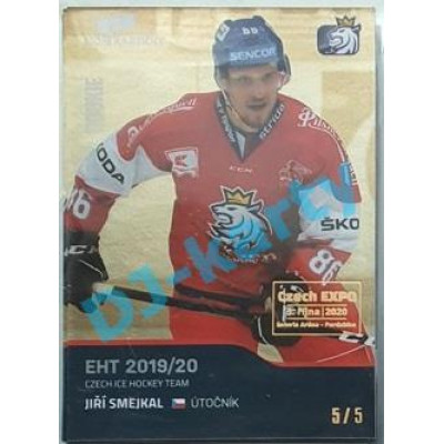 2020 MK reprezentace Jiří Smejkal #32 5/5 Gold Czech Expo