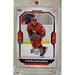 2023/24 Goal cards Chance Liga 2. série #320 Štěpán Macháček Expo Silver 1of7