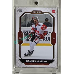 2023/24 Goal cards Chance Liga 1. série #178 Dominik Hrníčko Gold 1of20