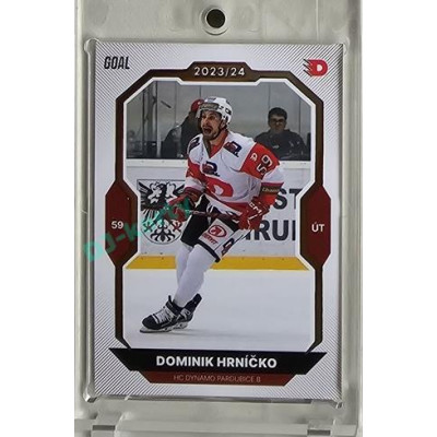 2023/24 Goal cards Chance Liga 1. série #178 Dominik Hrníčko Gold 1of20