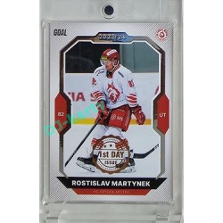 2023/24 Goal cards Chance Liga 2. série #326 Rostislav Martynek 1st day of issue