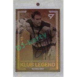 2023/24 Sportzoo Fortuna Liga 1. série #KL35 Michal Špit Klub Legend Auto xx/55