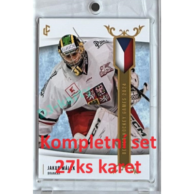 2024 LC Golden Prague Belongs to us Baijer Hockey Games 2024 kompletní set 27ks karet