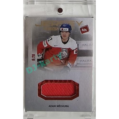 2023 MK reprezentace #JS-11 Adam Měchura U20 Jersey Segment RED 8/20