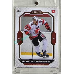 2023/24 Goal cards Chance Liga 1. série #179 Michal Pochobradský Gold 1of20