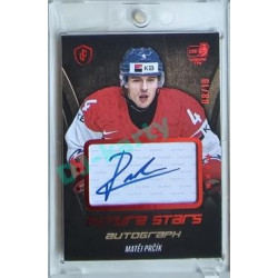 2023/24 LC Expectations Road to Prague #FSA-02 Matěj Prčík Future Stars Autograph Red xx/10