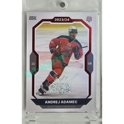 2023/24 Goal cards Chance Liga 2. série #259 Andrej Adamec Red Expo 1of1